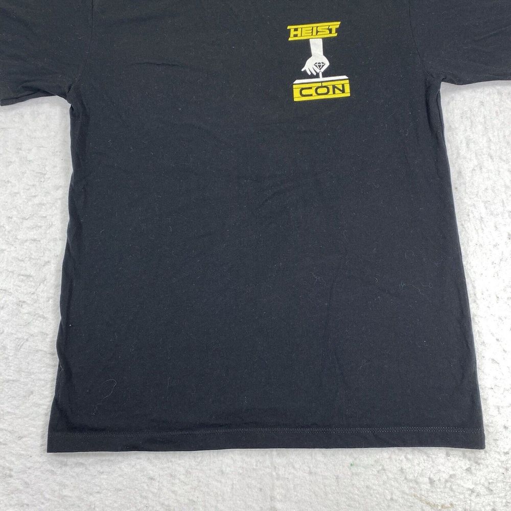Rick & Morty Adult Small Heist-Con Miles Knightly Adult Swim Graphic T Shirt - Picture 6 of 10